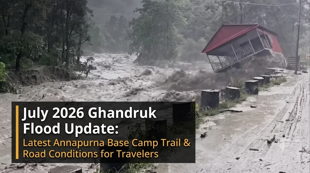 July 2026 Ghandruk Flood Update: Latest Annapurna Base Camp Trail & Road Conditions for Travelers